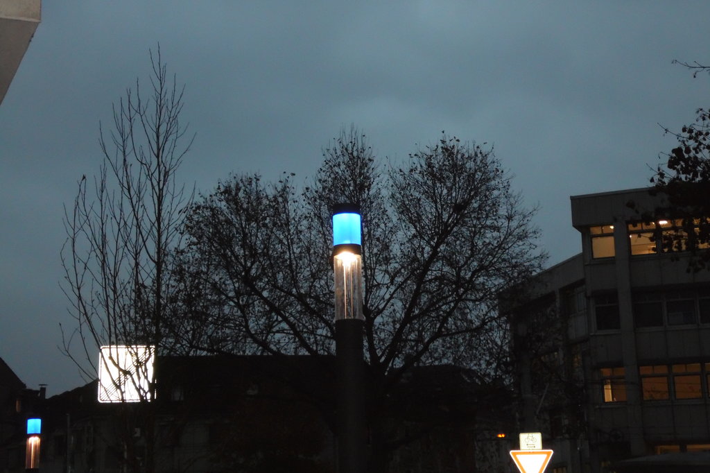 City Elements with Deco ring: Smart multi-functional Lighting Poles
